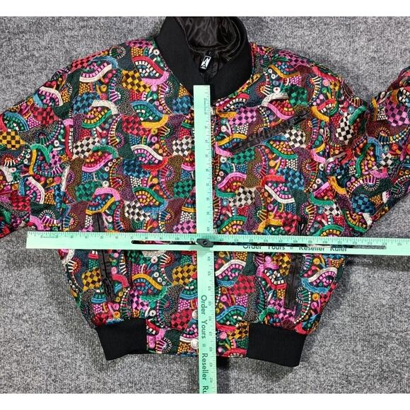 Skea Vintage 80s Ski Jacket 4 Embroidered Multi - Picture 5 of 5